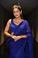 Rashi Singh Blue Saree Stills